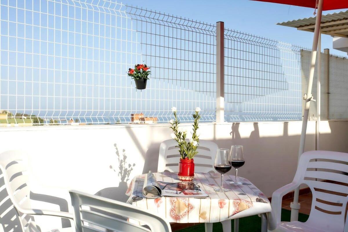 Bonito Apartamento Con Terraza - Pedregalejo Playa Malaga Ngoại thất bức ảnh